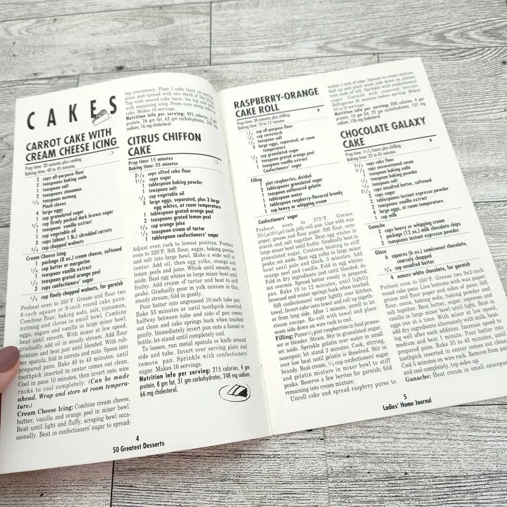 Cookbook ladies home